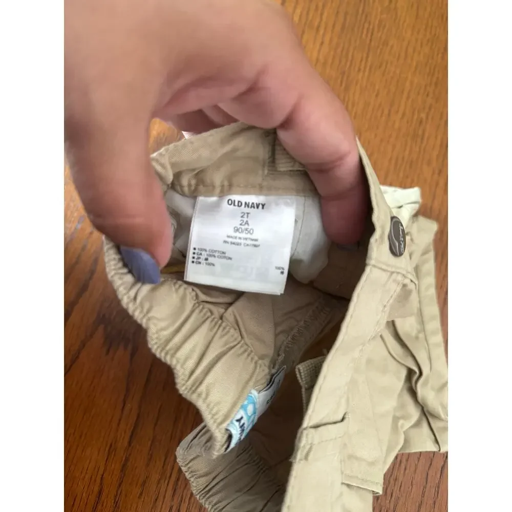 NWT Old Navy Tan Shorts- 2T